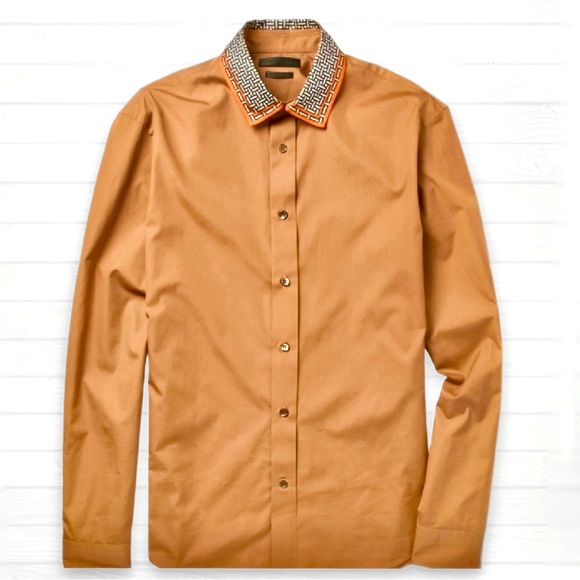 Alexander McQueen Silk Collar Shirt NWT